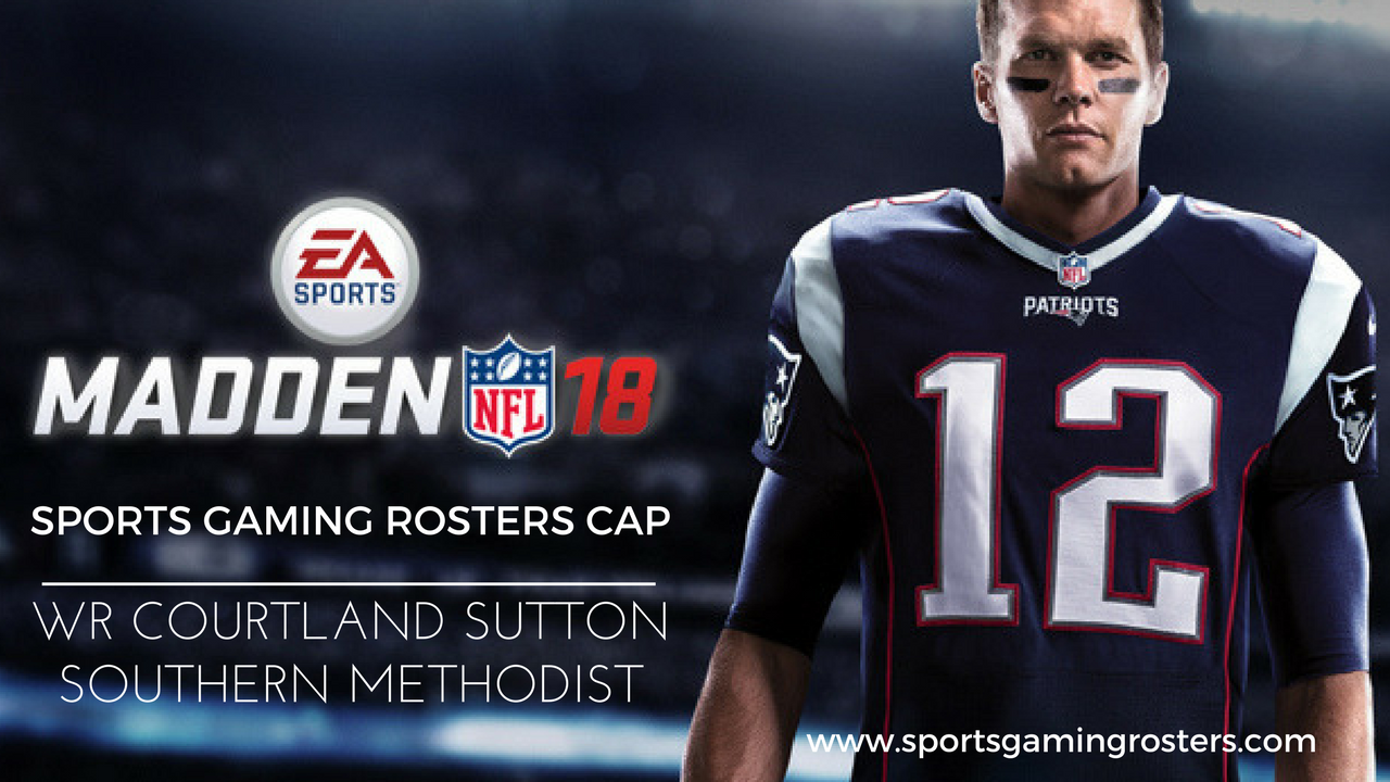 Madden NFL 18 CAP – WR Courtland Sutton, SMU