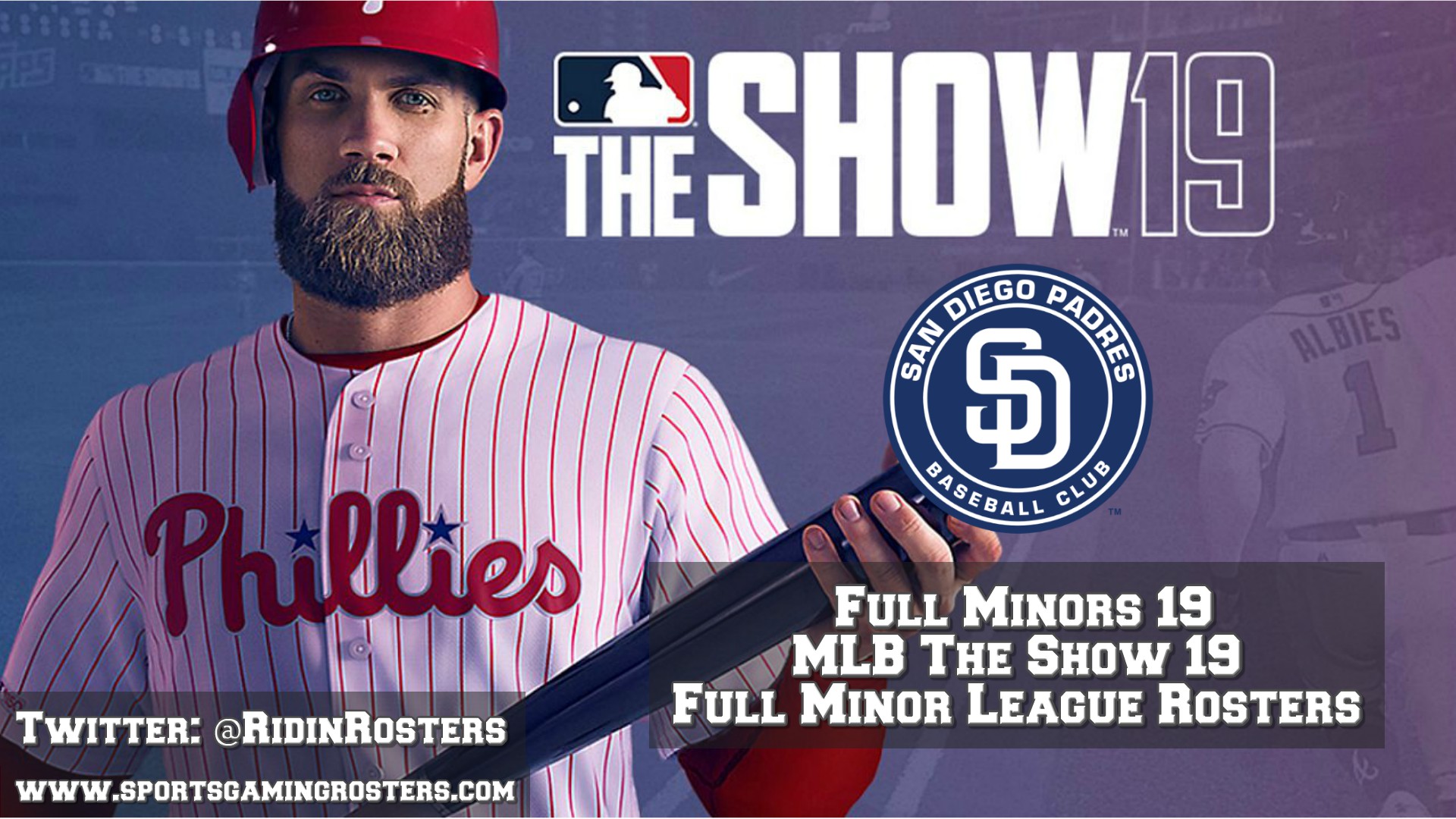 MLB 19 The Show – Full Minors 19 – San Diego Padres