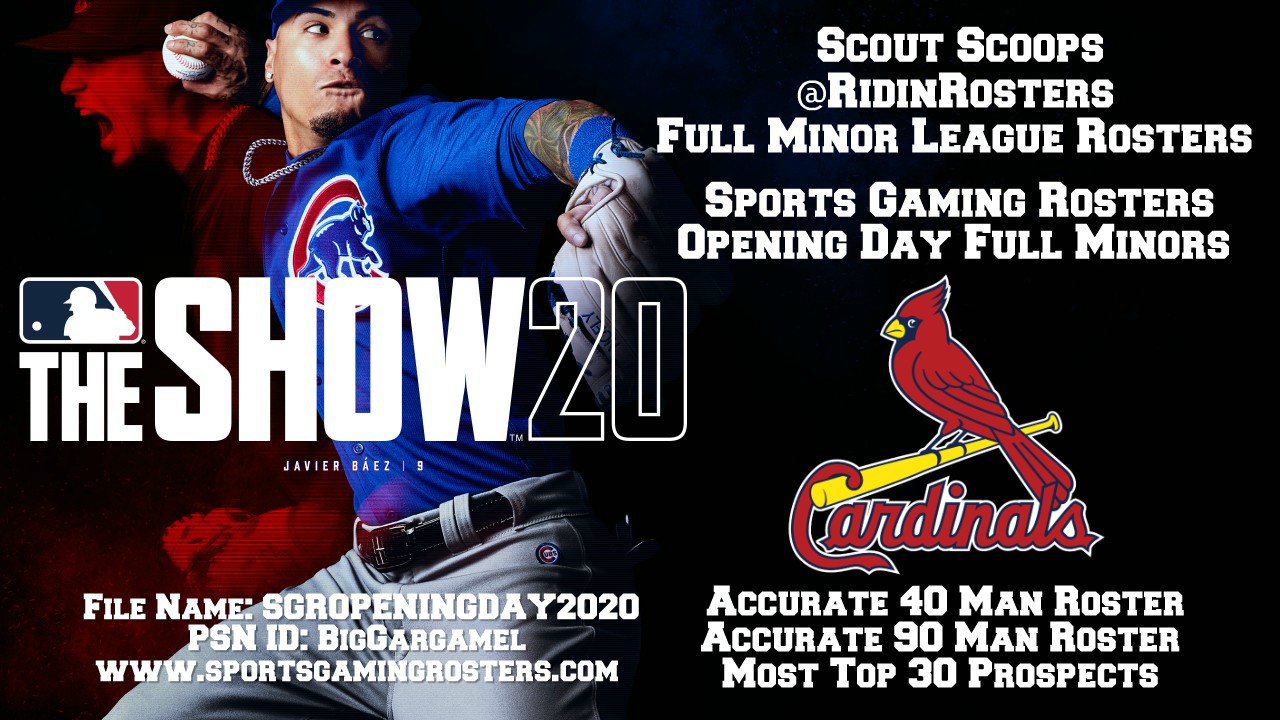 MLB The Show 20 Video – Opening Day Rosters – St. Louis Cardinals