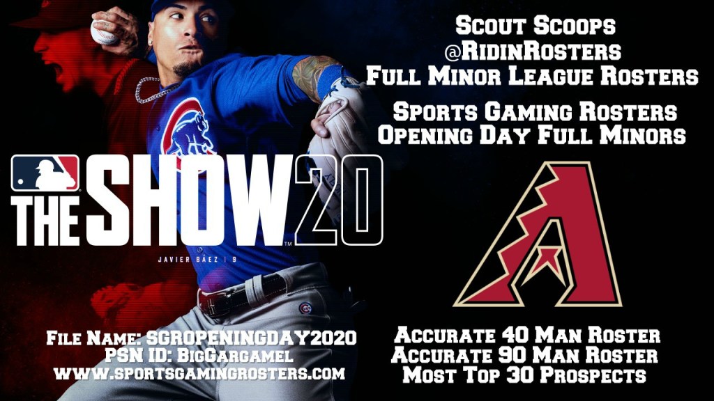 Sports Gaming Rosters MLB The Show 20 Opening Day Rosters – Arizona&nbsp;Diamondbacks