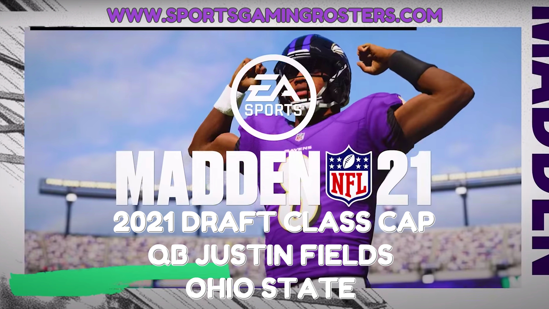 Madden NFL 21 CAP – QB Justin Fields, Ohio State