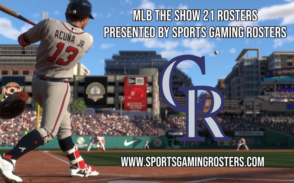 MLB The Show 21 Rosters – Colorado&nbsp;Rockies