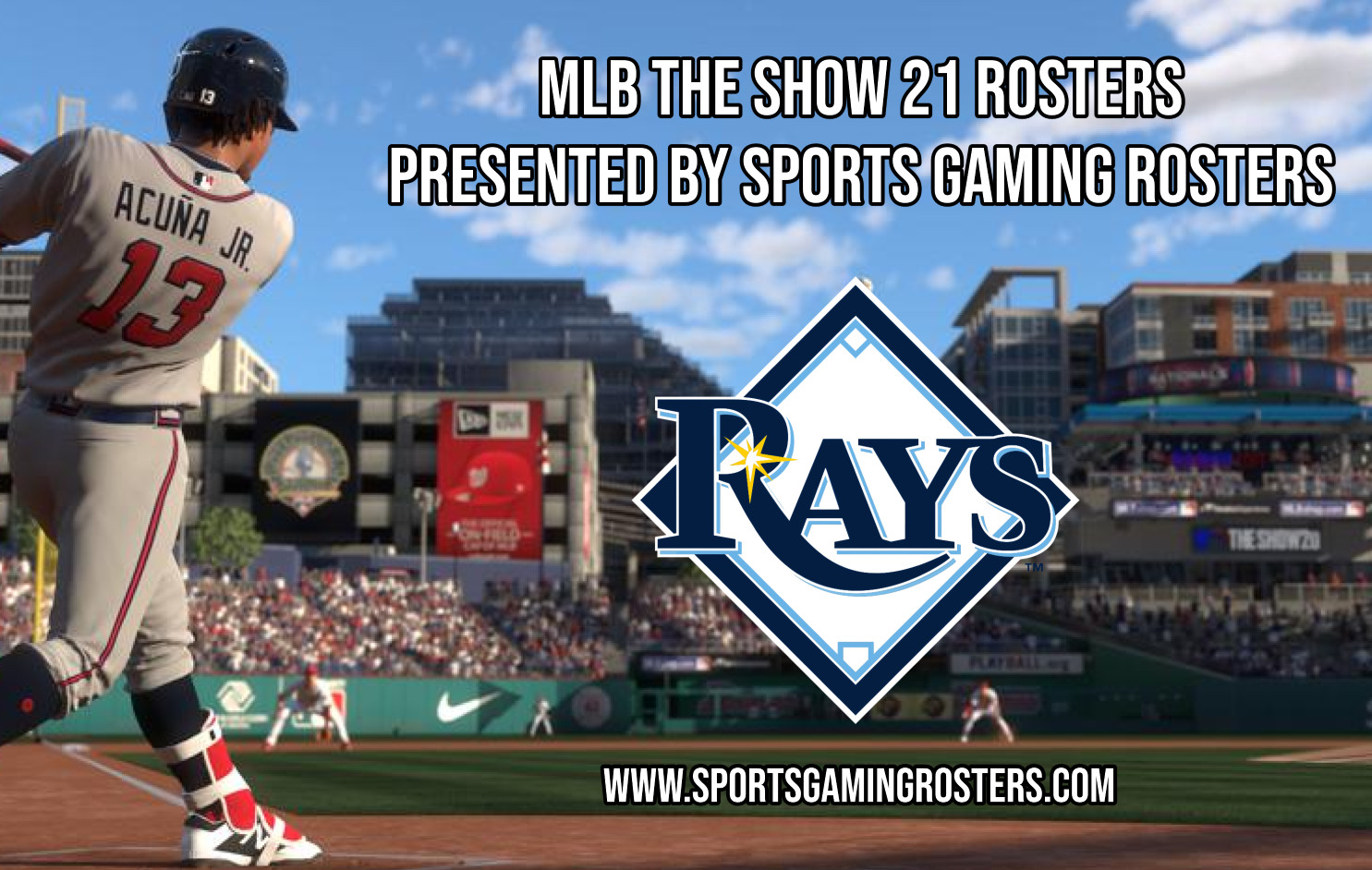 MLB The Show 21 Rosters – Tampa Bay Rays
