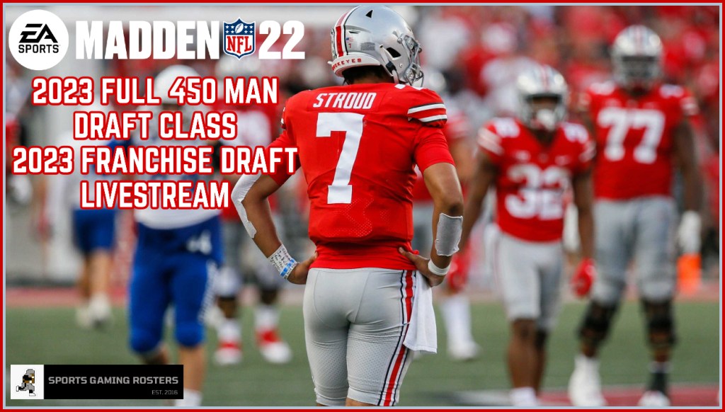 Madden NFL 22 – 2023 Franchise Draft Live&nbsp;Stream