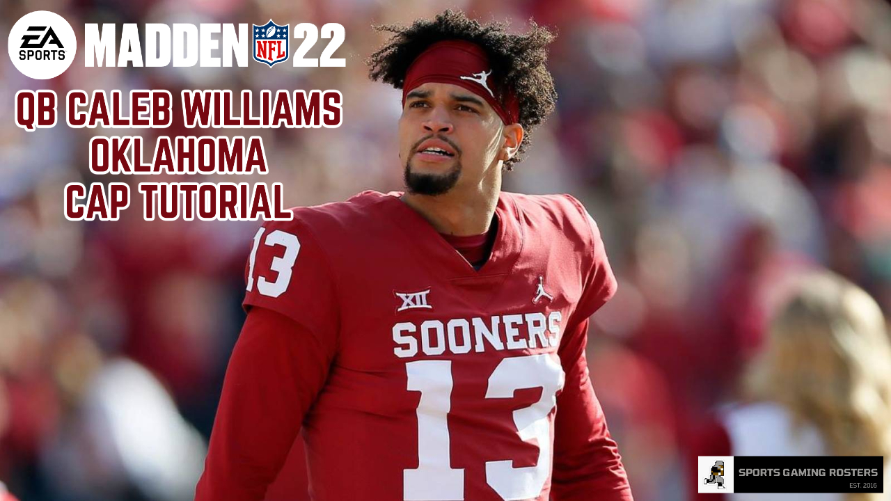 Madden NFL 22 – QB Caleb Williams, Oklahoma YouTube CAP Video