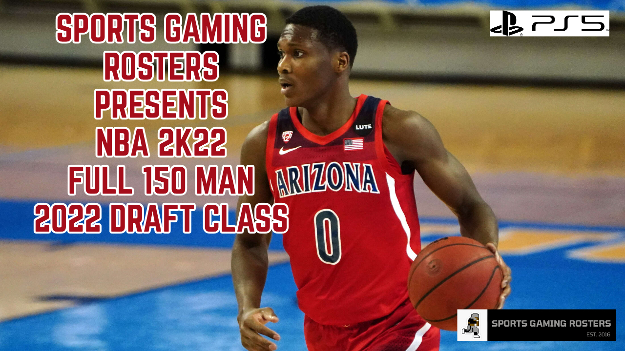 NBA 2K22 – Full 150 Man 2022 Draft Class Out Now! (PS5)