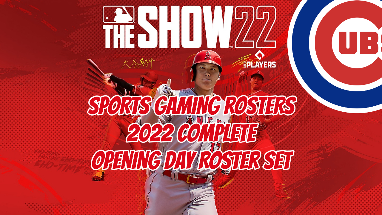 MLB The Show 22 – 2022 Opening Day Rosters – Chicago Cubs