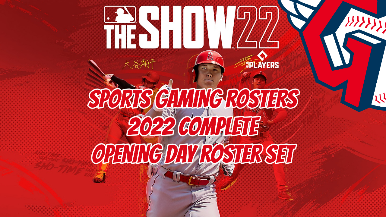 MLB The Show 22 – 2022 Opening Day Rosters – Cleveland Guardians