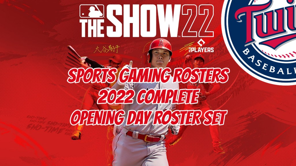 MLB The Show 22 – 2022 Opening Day Rosters – Minnesota&nbsp;Twins