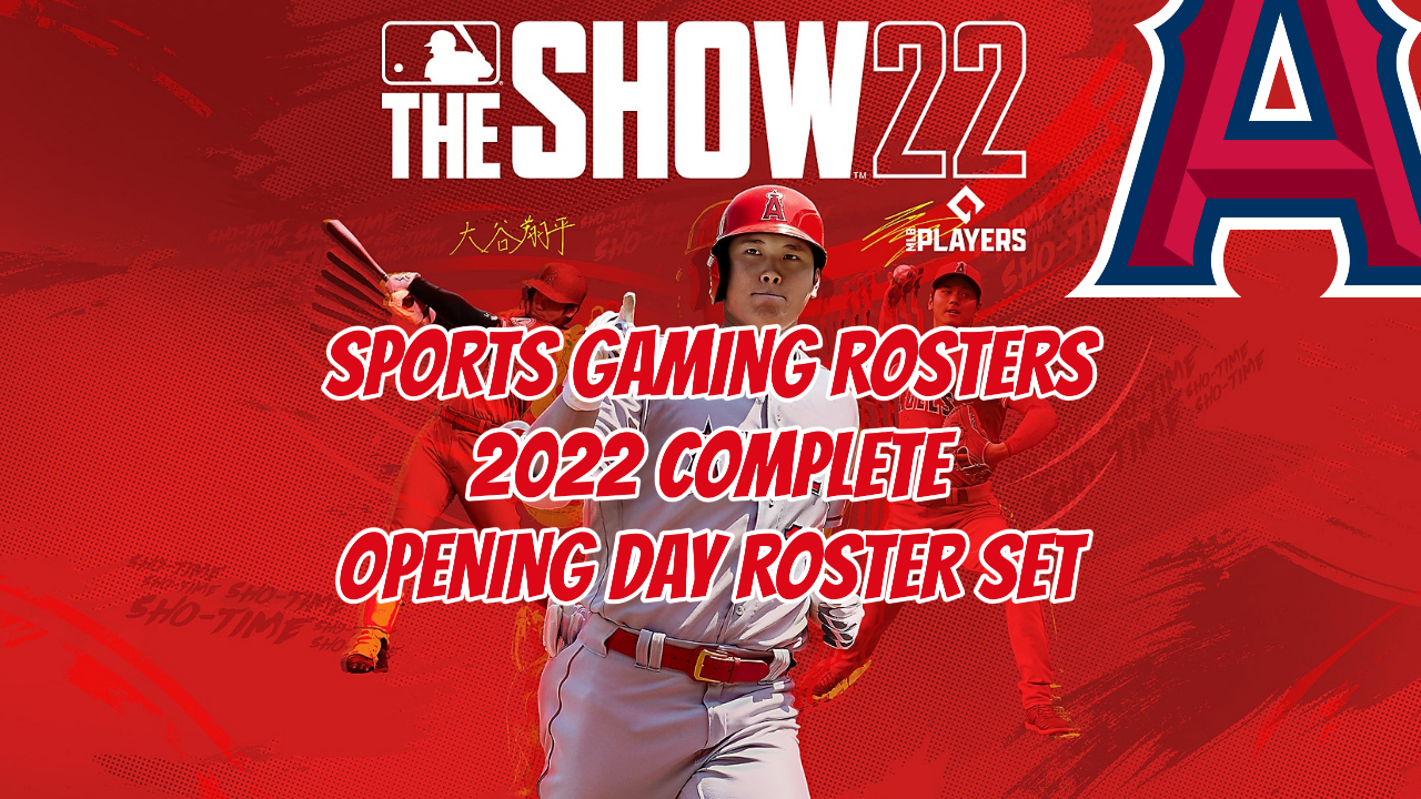 MLB The Show 22 – 2022 Opening Day Rosters – Los Angeles Angels