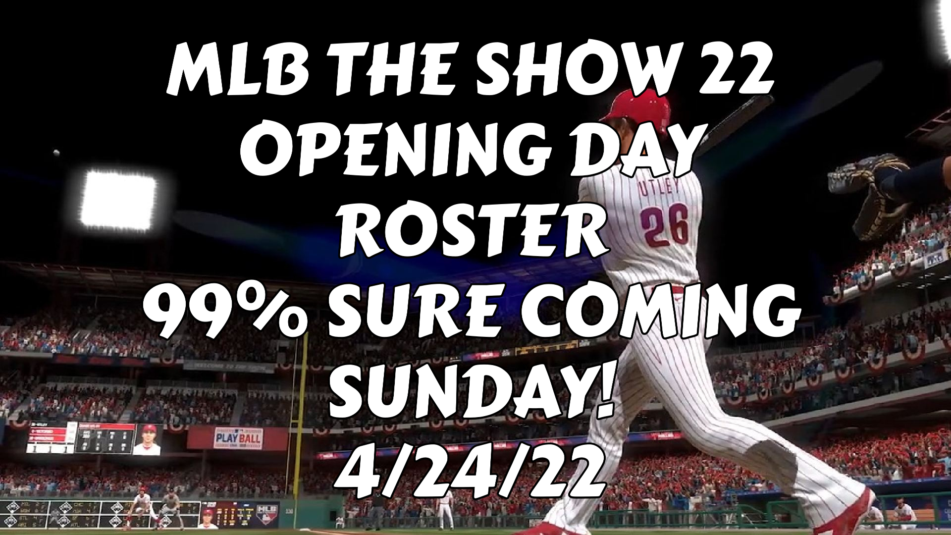 MLB The Show 22 Opening Day Roster Dropping in HOURS