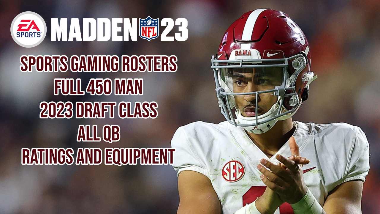 Madden NFL 23 – 2023 Draft Class QB Rankings