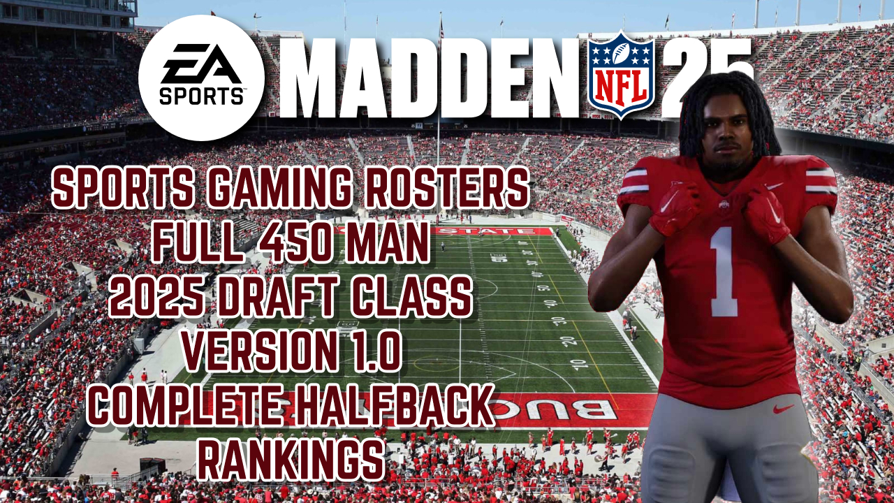 2025 NFL Draft – Halfback Rankings