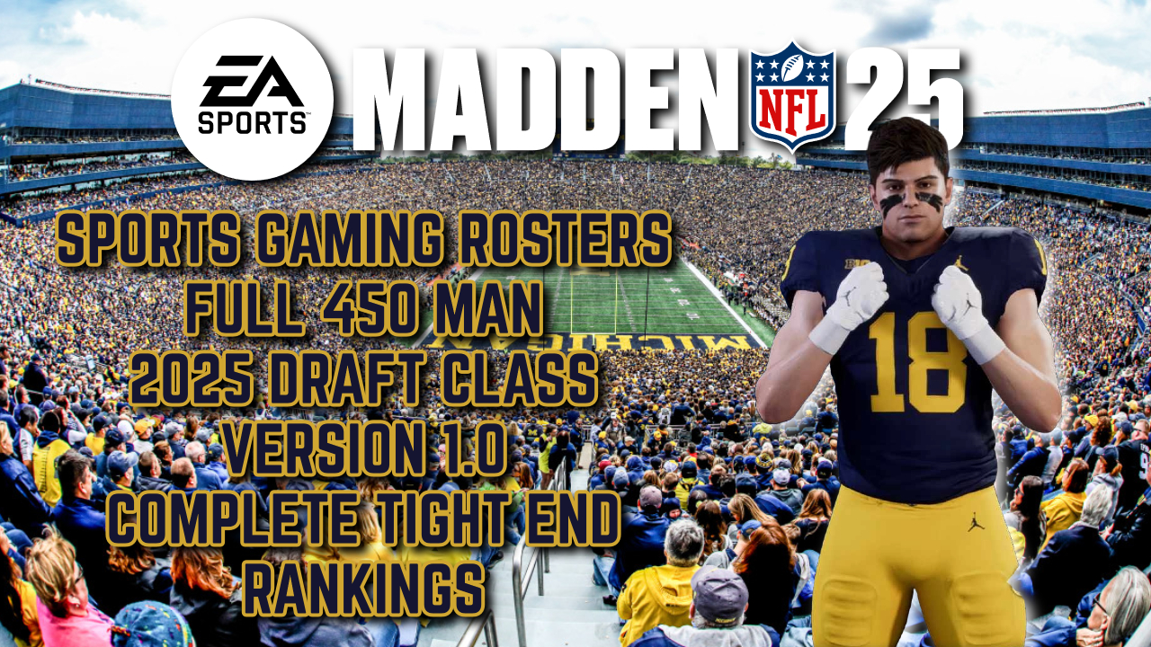 2025 NFL Draft – Tight End Rankings
